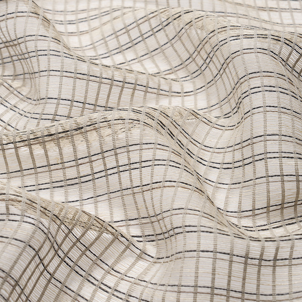Payton Linen Sheer Grid