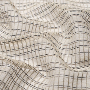 Payton Linen Sheer Grid