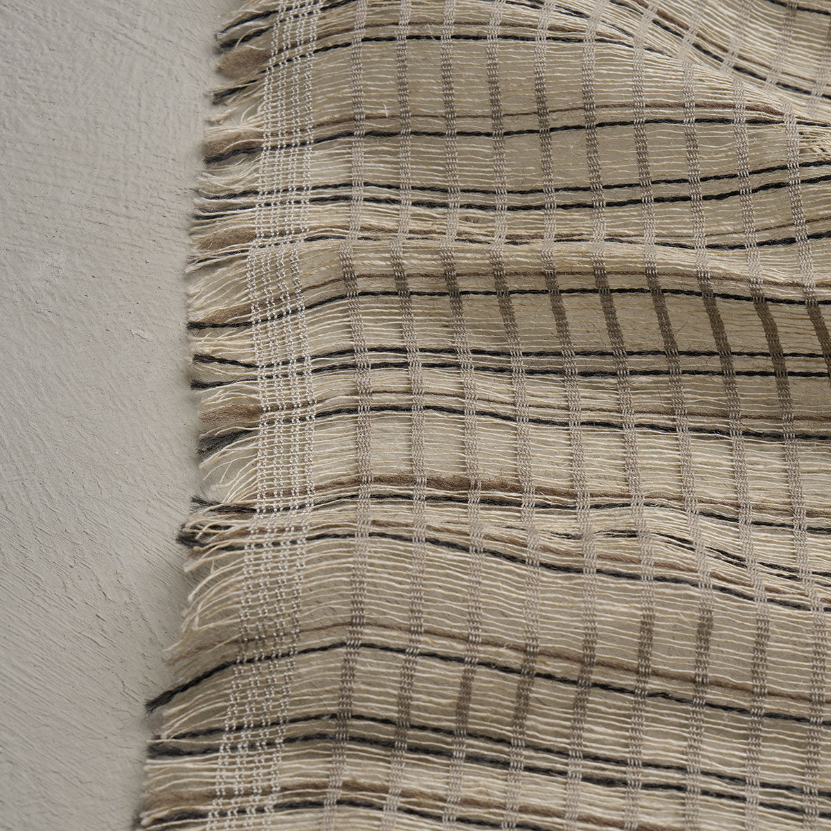 Payton Linen Sheer Grid