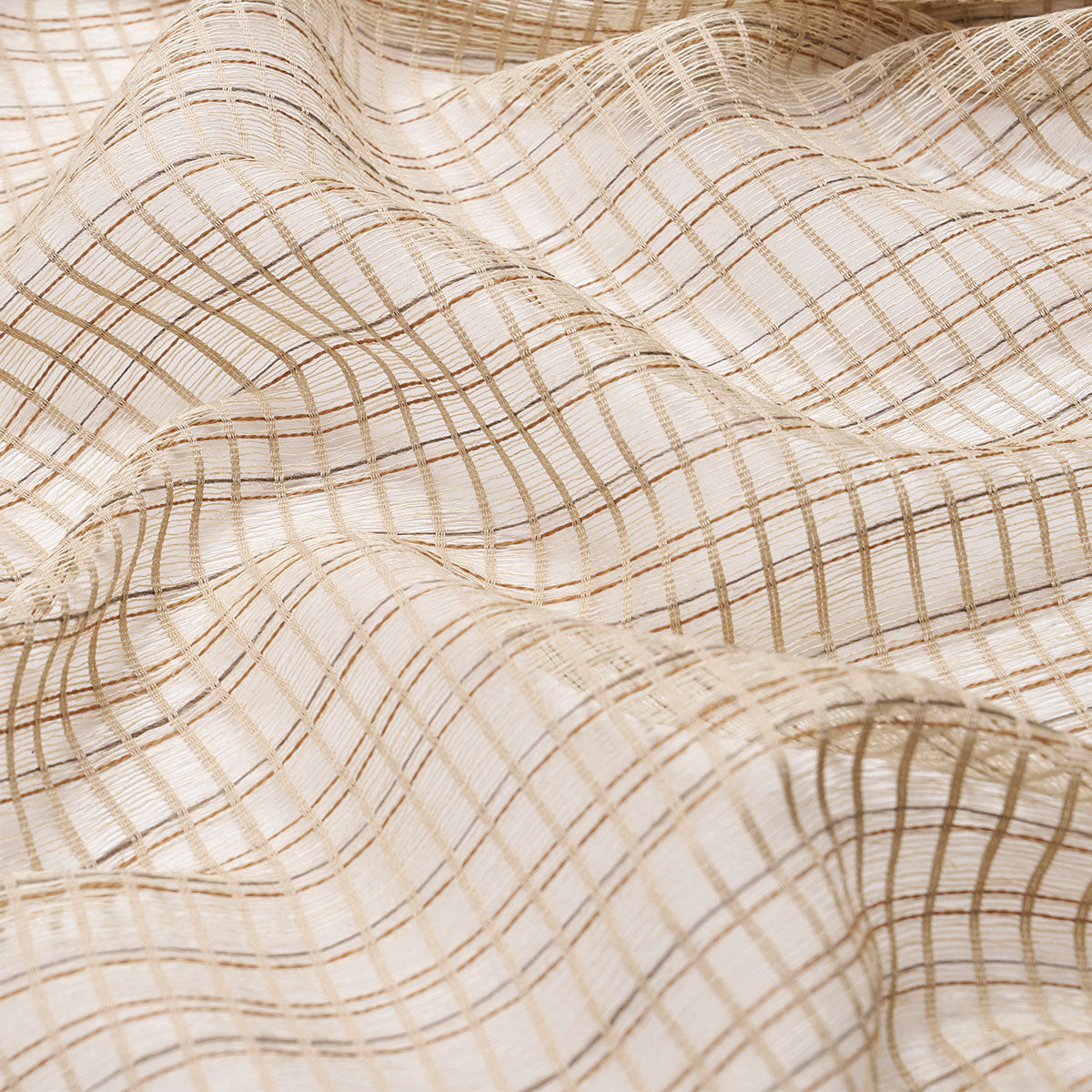 Payton Linen Sheer Grid