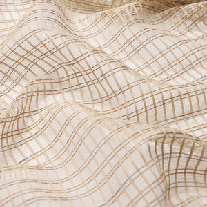 Payton Linen Sheer Grid